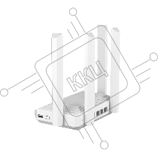 Роутер беспроводной Keenetic Netcraze Hopper (NC-3811) 10/100/1000BASE-TX/4G ready