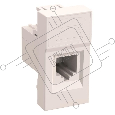 Розетка телефонная RJ-11 Iek (CKK-40D-RT1-K01) РКФ-10-00-П кат.3 (на 1 модуль) ПРАЙМЕР белая