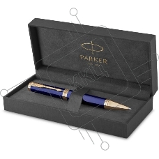 Ручка шариковая Parker Ingenuity Core K570 (2182012) Blue GT M черн. черн. подар.кор.