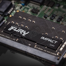 Оперативная память Kingston Fury Impact, DDR5, 16GB (1x16GB), 6000MHz, CL38, ECC SO-DIMM