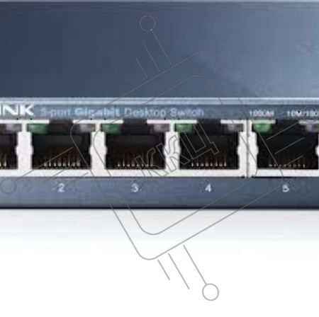 Коммутатор TP-Link SOHO  TL-SG105  5-port Desktop Gigabit Switch, 5 10/100/1000M RJ45 ports, metal case