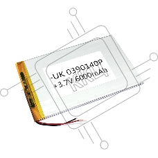 Аккумулятор Li-Pol (батарея) 3*90*140мм 2pin 3.7V/6000mAh
