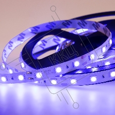 LED лента открытая, 10 мм, IP23, SMD 5050, 60 LED/m, 12 V, цвет свечения синий