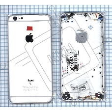 Задняя крышка для iPhone 6S Plus (5.5) серебристая