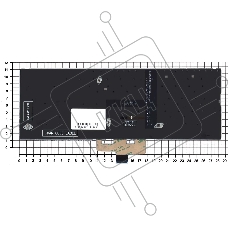 Клавиатура для ноутбука Asus ZenBook 14 UX434 серебристая с подсветкой