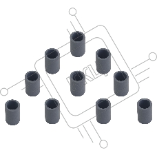 Резинка ролика Cet CET341032 (44483301) для Oki B412/432/ES4132/4192 MFP/MB5162 MFP/562