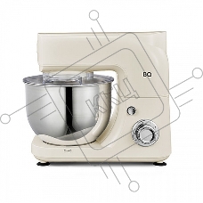 Планетарный миксер BQ MX520 White. Макс. мощность: 1600 Вт, Регулировка скорости: 6 скоростей + импульсный режим