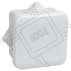 Коробка распаячная ОП 70х70х40 IP44 КМ41236 (4 гермоввода) ИЭК UKOZ11-070-070-040-K41-44