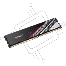 Оперативная память Apacer Tex, DDR4, 32GB (1x32GB), 3200MHz, CL16, UDIMM, с радиатором, серебристый, черный