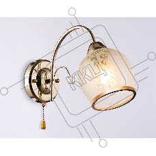 Светильник Ambrella light TR3195 GD/CL/FR золото/прозрачный/белый матовый E27 max 40W 190*110*290