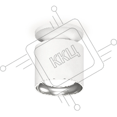 Светильник Ambrella Light XS7401103 SWH/PSL белый песок/серебро полированное MR16 GU5.3 (N7927, C7401, N7022)
