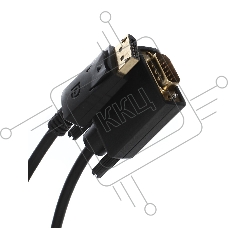 Кабель-переходник DP --> VGA_M/M 1,8м Telecom