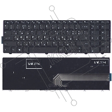 Клавиатура для ноутбука Dell Inspiron 15-5000 5547 5521 5542 черная с рамкой
