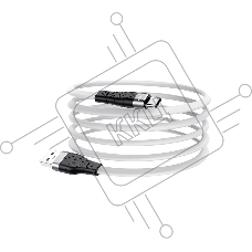 Кабель USB HOCO X53 Angel для Type-C, 3А, 1м, белый