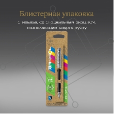 Ручка перьевая Parker Jotter Originals F60 (CW2096430) Black CT M сталь нержавеющая блистер