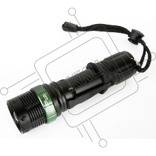 Фонарь Ultraflash E142  акку. 220В, черн., CREE 3 ватт, фокус, 3 реж., 18650, пласт. бокс 12187