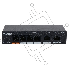 Коммутатор Dahua DH-PFS3006-4GT-60 4x100Mb неуправляемый