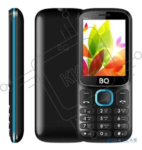 Мобильный телефон BQ 2440 Step L+ Black/Blue SC6531E, 1, 208MHZ, ThreadX, 32 Mb, 32 Mb, 2G GSM 850/900/1800/1900, Bluetooth V2.1+EDR Экран: 1.77 