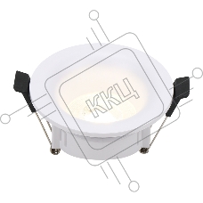 Встраиваемый светильник General GCL-MR16-R-WHITE Компакт Круглый Белый