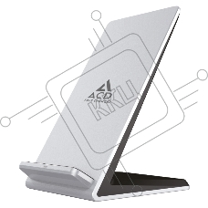 Зарядное устройство (ACD-W102S-F1S) 10Вт, беспроводная Qi, 2-катушки с QC, 5В/2А ~ 9В/1,8А RTL