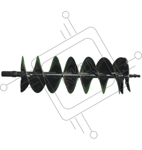 Шнек для грунта CHAMPION C8053  200мм, к мотобуру с валом 20мм