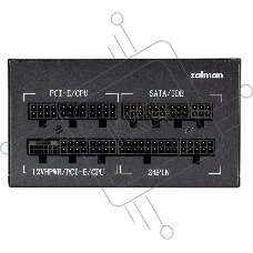 Блок питания Zalman, TeraMax II, 1200Вт, 120мм, 80 PLUS Gold, модульный, черный