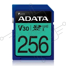 Флеш карта SD ADATA 256Gb ADATA Premier Pro SDXC Class 10 UHS-I U3 V30S 95/60 MB/s Флеш карта SD ADATA 256Gb ADATA Premier Pro SDXC Class 10 UHS-I U3 V30S 95/60 MB/s