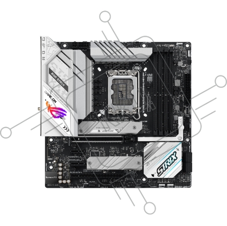 Материнская плата Asus ROG STRIX B760-G GAMING WIFI D4 Soc-1700 Intel B760 4xDDR4 mATX AC`97 8ch(7.1) 2.5Gg RAID+HDMI+DP