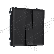 Комплект механизма 3-кл выключателя SIGMA Черный Мягкое касание 10A-250V QUANT PRO (SP9850, PR133)