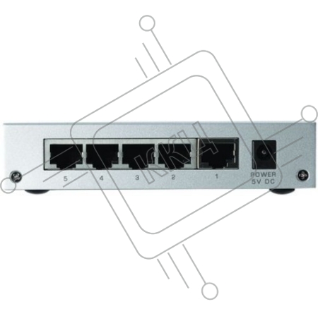 Коммутатор ZYXEL GS-105B V3 5-Port Desktop Gigabit Switch