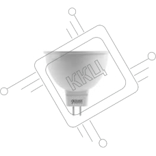 Лампа светодиодная LED 7Вт GU5.3 220В 4100К Elementary MR16  13527  Gauss
