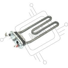 Нагреватель (ТЭН) для стиральной машины Ardo, Indesit, Ariston 1800W, L-200