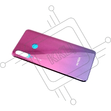Задняя крышка для Huawei Honor 20 lite (Russian version)  красная