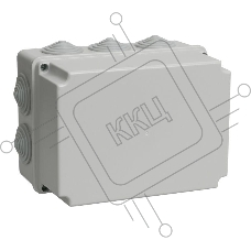 Коробка распаячная ОП 190х140х120 IP44 КМ41245 (10 каб.ввод.) ИЭК UKO10-190-140-120-K41-44