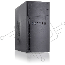 Корпус с блоком питания 450Вт. Case Foxline mATX, 450W, 2xUSB3.0, 2xUSB2.0, powercord