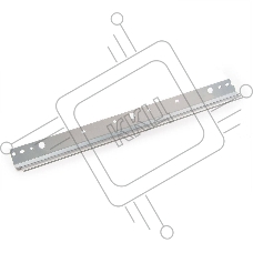 Ракель (Wiper Blade) Sharp AR 235/275/AR M236/276 (AR270CB/AR270BL/MX311CB/MX311BL/UCLEZ0011QSZZ/UCLEZ0011QSZ1) JPN