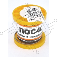 Припой ПОС-40 диаметр 1,5 мм с канифолью 100 гр
