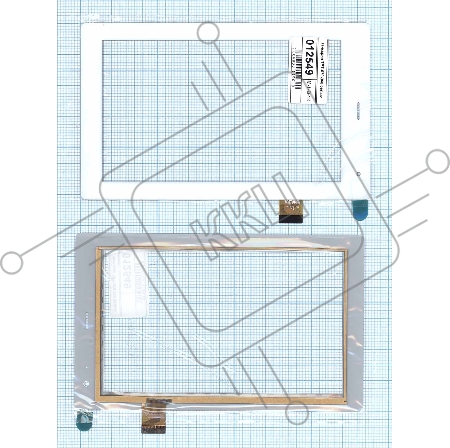 Сенсорное стекло (тачскрин) TPT-070-360, белое