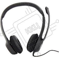Гарнитура Logitech Headset Logitech H390 USB черный