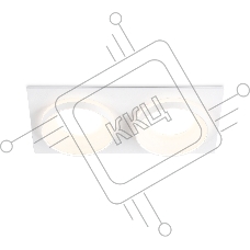 Светильник Ambrella light TN30711/2 WH белый GU5.3/2 182*92*36