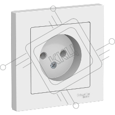 Розетка ATLAS DESIGN без заземл. 16А в сборе бел. SchE ATN000140 Розетка ATLAS DESIGN без заземл. 16А в сборе бел. SchE ATN000140