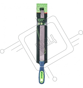 Напильник СИБРТЕХ , 250 мм плоский, двухкомпонентная рукоятка, №2 16230