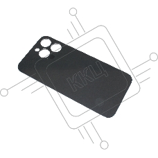 Задняя крышка (стекло) для iPhone 14 Pro Max (A2895) со стеклом камеры (широкий вырез) фиолетовый