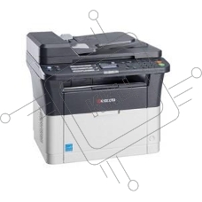 МФУ лазерный Kyocera Ecosys FS-1025MFP (1102M63RU0/1102M63RUV/1102M63RU2/1102M63NX2/1102M63DZ2), A4, ч/б, печ. до 25 стр/мин., скан. до 18 стр/мин. (ч/б) 6 стр/мин. (цвет), 600 x 1800 dpi (печать) 600x600dpi (скан), USB, RJ-45
