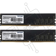 Оперативная память Patriot Signature, DDR4, 16GB (2x8 GB), 3200 MHz, CL22, DIMM