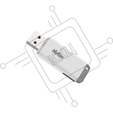 Флеш диск Netac U185 NT03U185N-032G-20WH, 32Gb, USB2.0