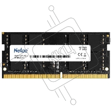 Оперативная память NETAC Basic, DDR4, 8GB (1x8GB), 2666MHz, CL19, SO-DIMM