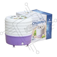 Сушилка для овощей и фруктов Ротор-Люкс СШ-023, 5 поддонов, цветная уп
