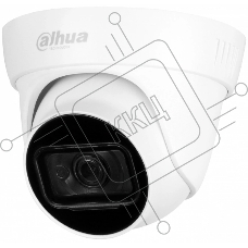 Уличная турельная IP-видеокамера DAHUA DH-IPC-HDW1230T1P-0280B-S6 2Мп, 1/2.8” CMOS, объектив 2.8мм, детектор человека, ИК-подсветка до 30м, IP67, корпус: металл, пластик