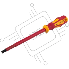 Отвертка шлицевая диэлектрическая SL8x175, G-Pro, 1000V, General